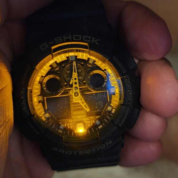 Casio G Shock Black and green NWOT condition Military series - Picture 4 of 12